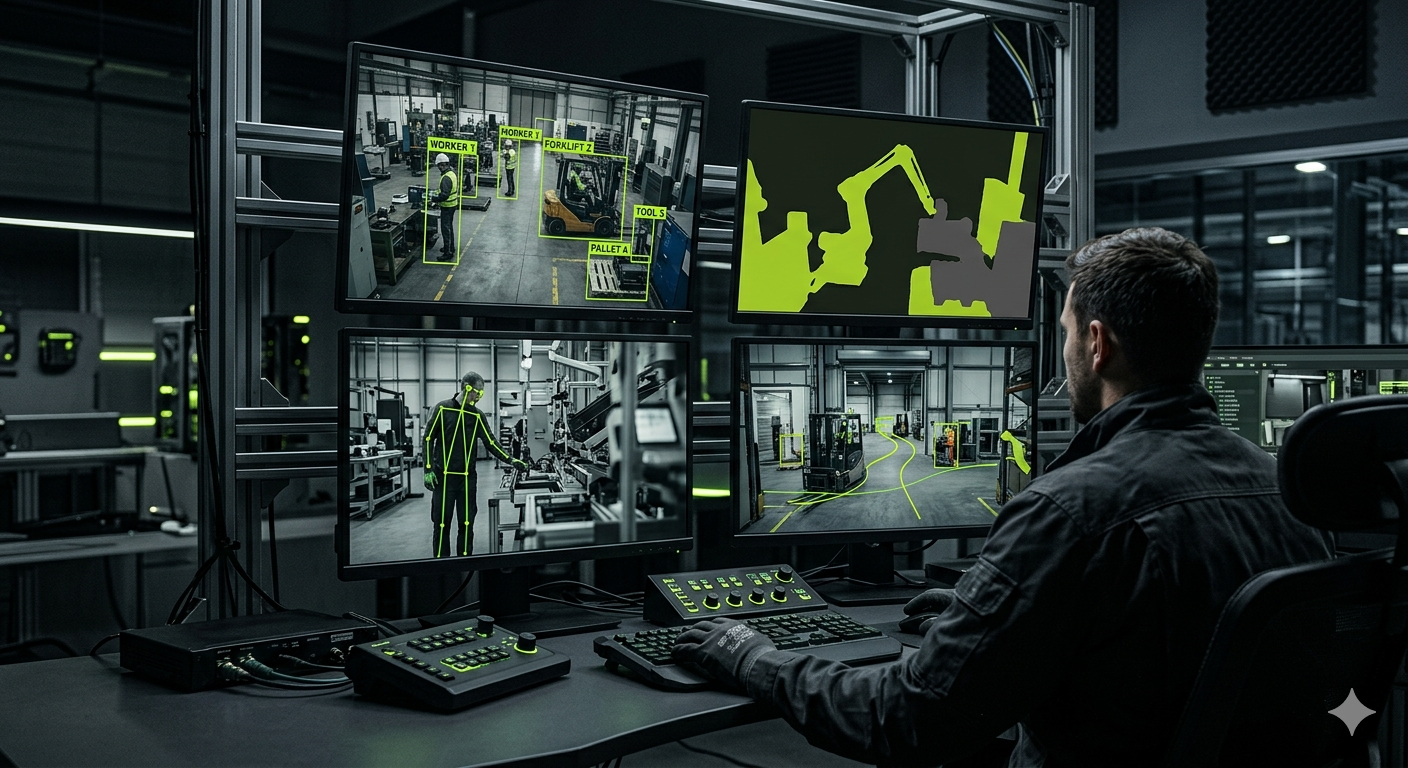 Computer vision systems service visual